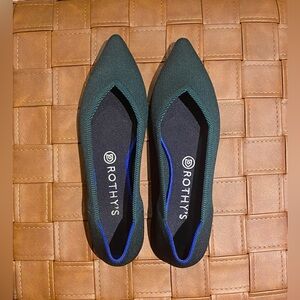 Rothy's Emerald Points 9.5